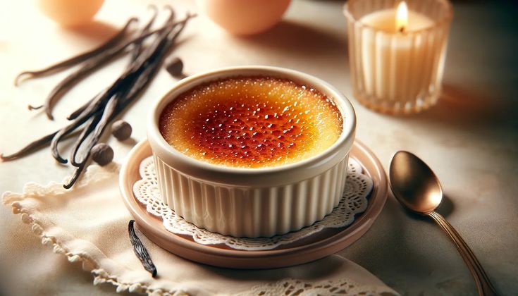 Crème Brûlée de Vainilla